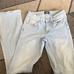 Society Blue and White Denim Jeans